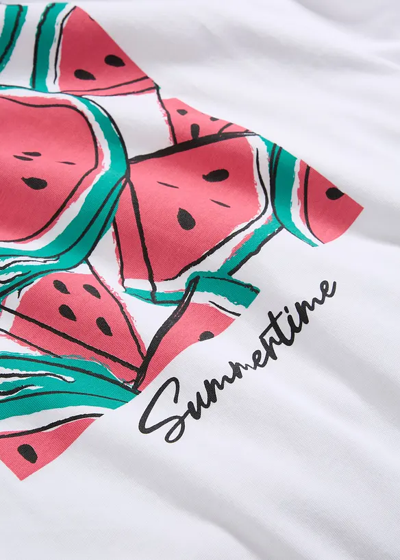 Oversizetopp i ekologisk bomull, bonprix