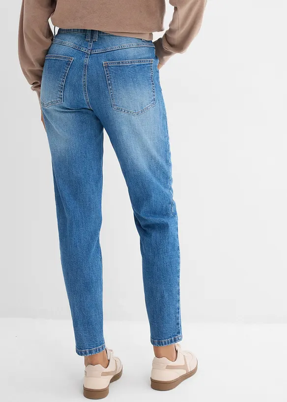 Mom Jeans High Waist, cropped, bonprix