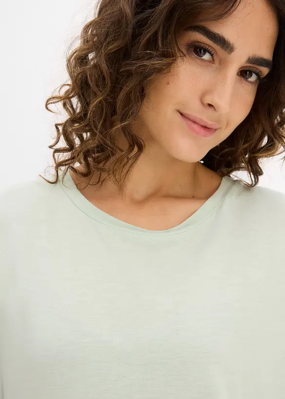 L&aring;ng topp i mjuk viskos, bonprix