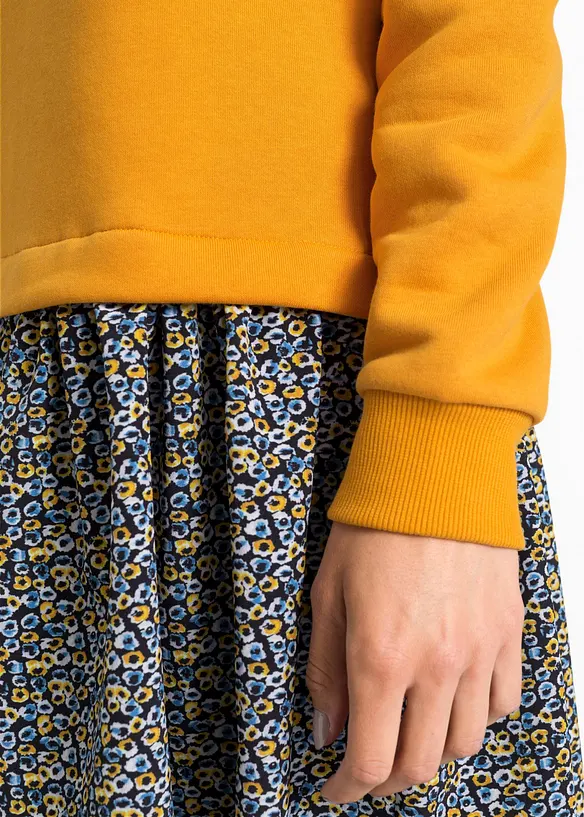 Trik&aring;kl&auml;nning med 2-i-1-look, bonprix