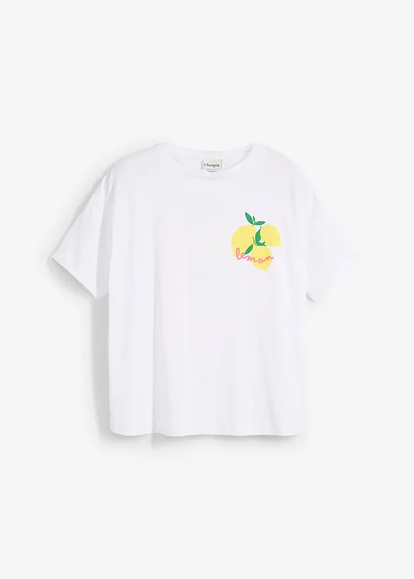 Oversizetopp av ekologisk bomull, bonprix