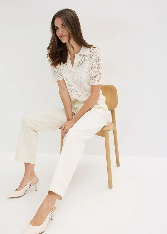 Byxa i bomull, bonprix