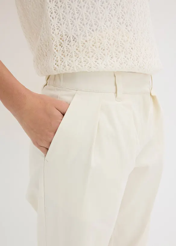 Byxa i bomull, bonprix