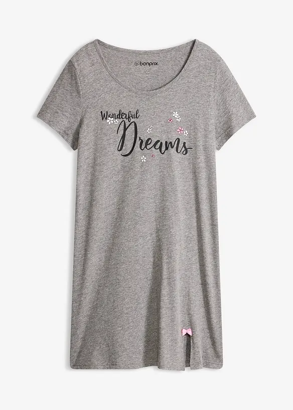 Kort nattlinne med ekologisk bomull, bonprix