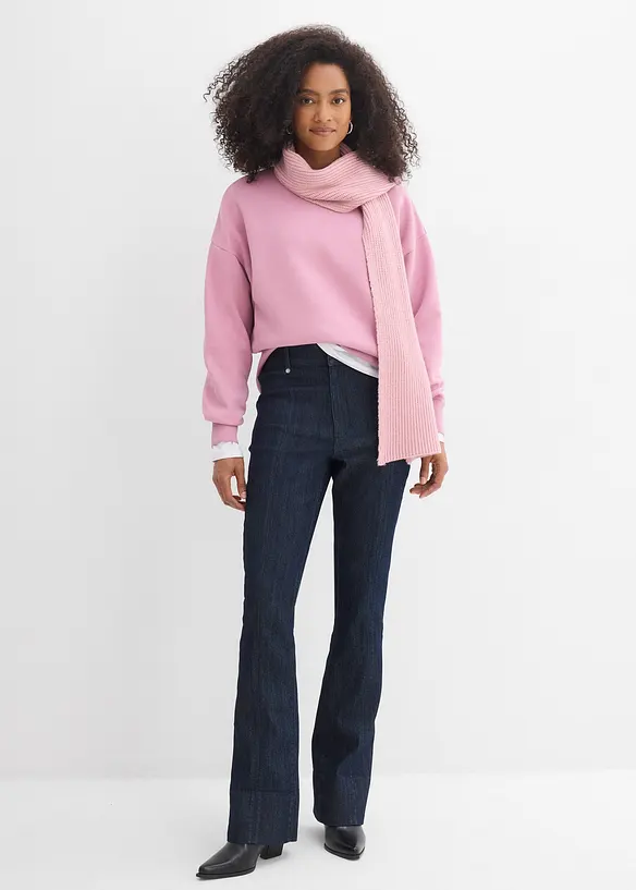 Bootcut-jeans med High Waist, bonprix