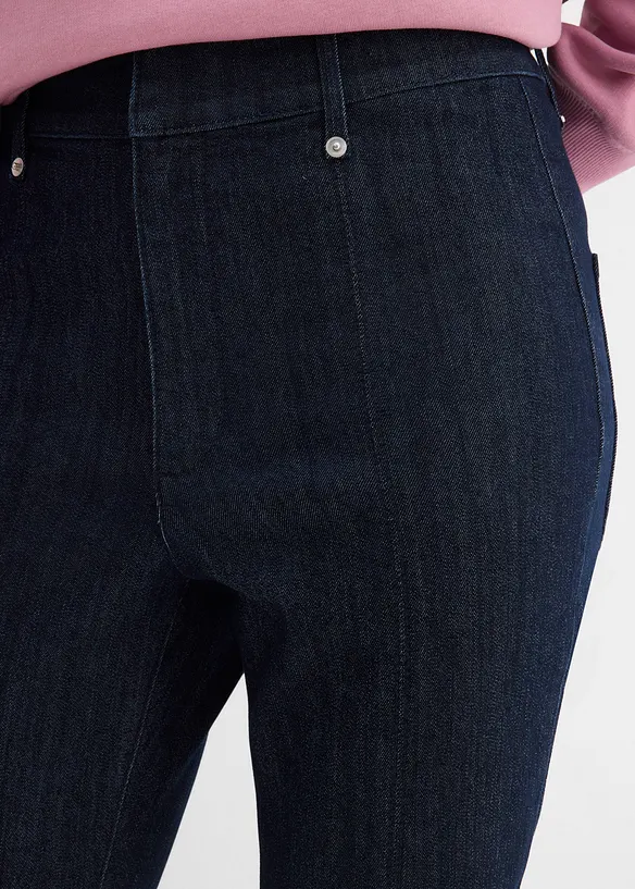 Bootcut-jeans med High Waist, bonprix