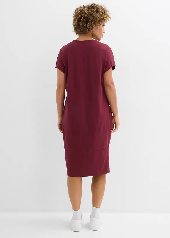 Jerseykl&auml;nning med fickor, bonprix