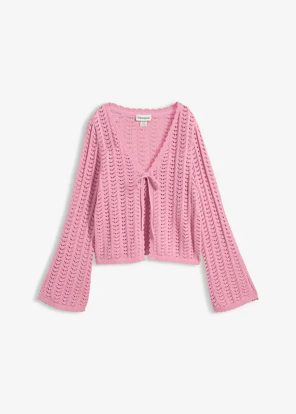 H&aring;lm&ouml;nstrad cardigan, bonprix