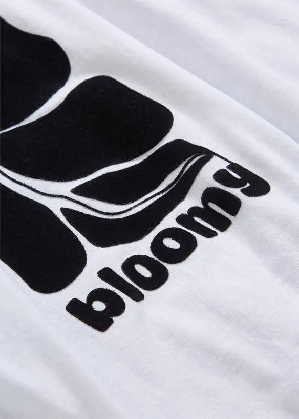 Bomullstopp med smock, bonprix