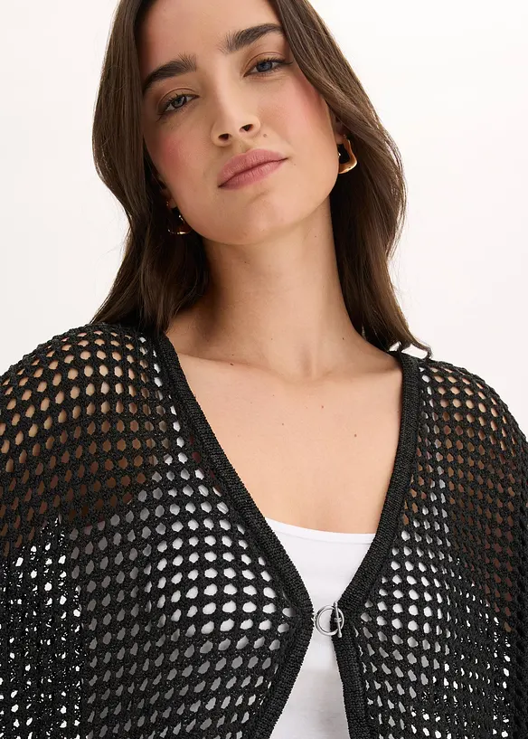 H&aring;lm&ouml;nstrad cardigan, bonprix