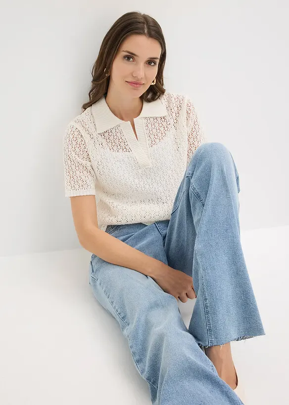 H&aring;lm&ouml;nstrad tr&ouml;ja, bonprix