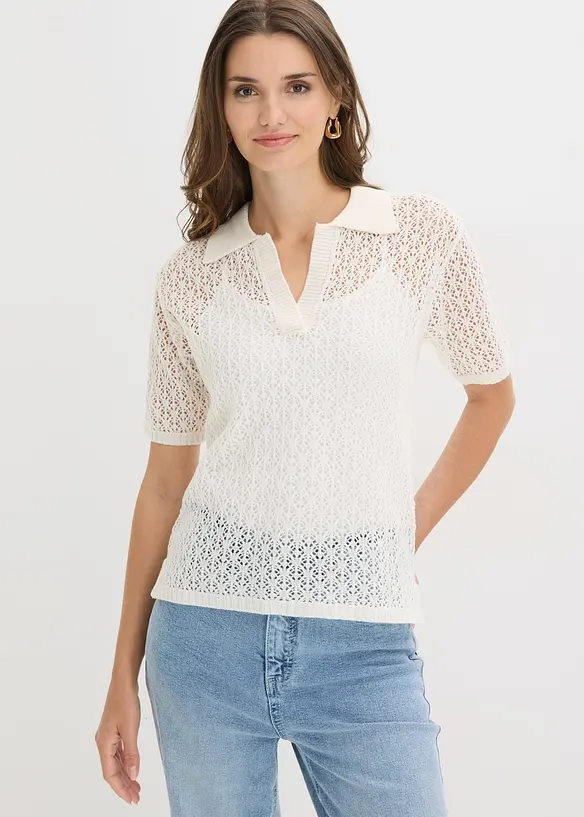 H&aring;lm&ouml;nstrad tr&ouml;ja, bonprix