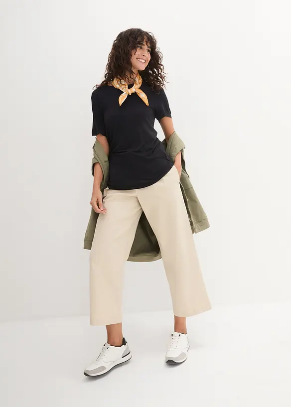 L&aring;ng topp i mjuk viskos, bonprix