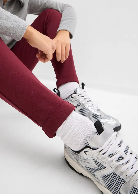 Dra p&aring;-byxa av viskosmix, bonprix