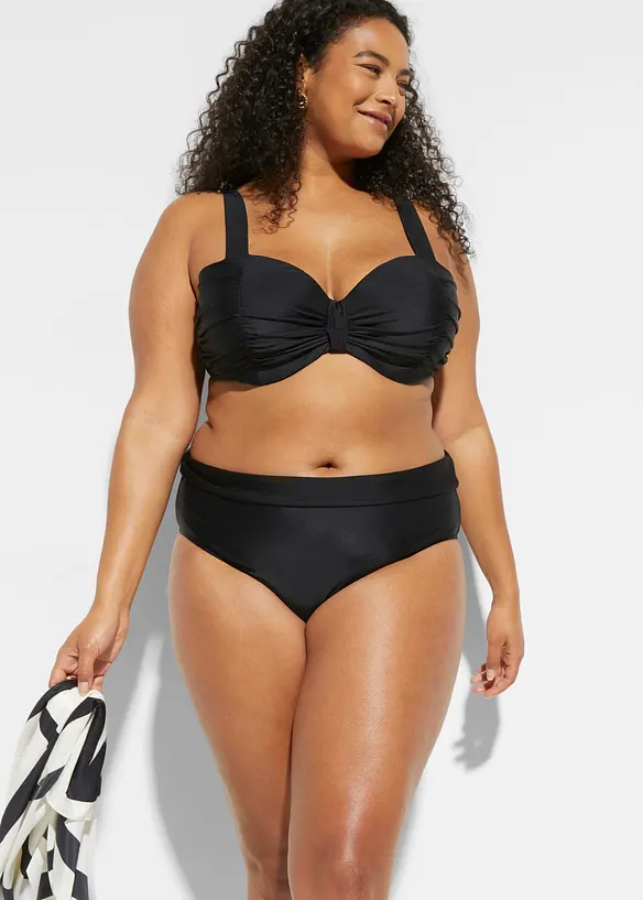 Balconettebikini med vadderade axelband (2 delar), bonprix