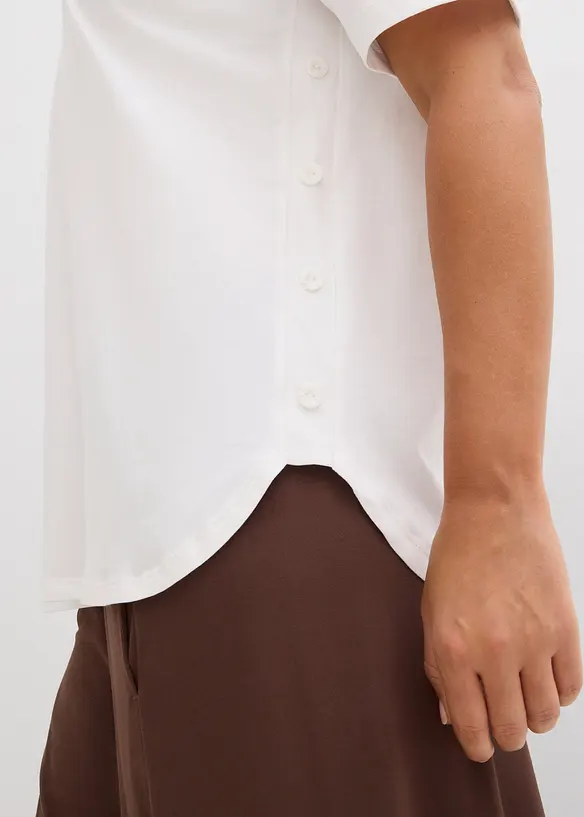 Vid T-shirt i ekologisk bomull, bonprix