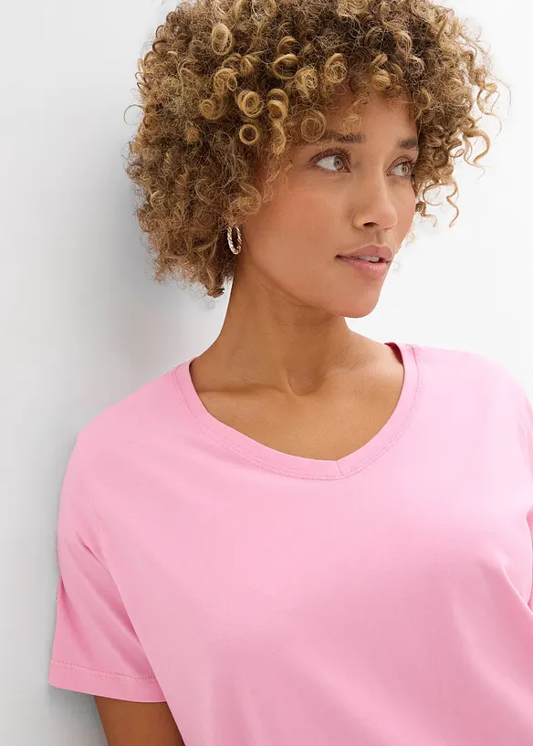 Vid T-shirt i ekologisk bomull, bonprix