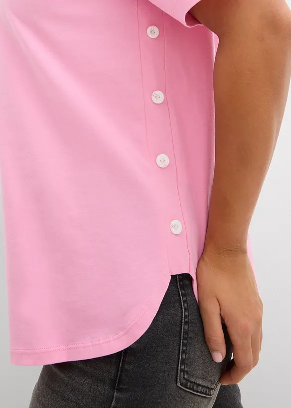 Vid T-shirt i ekologisk bomull, bonprix