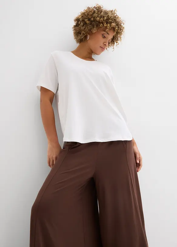 Vid T-shirt i ekologisk bomull, bonprix