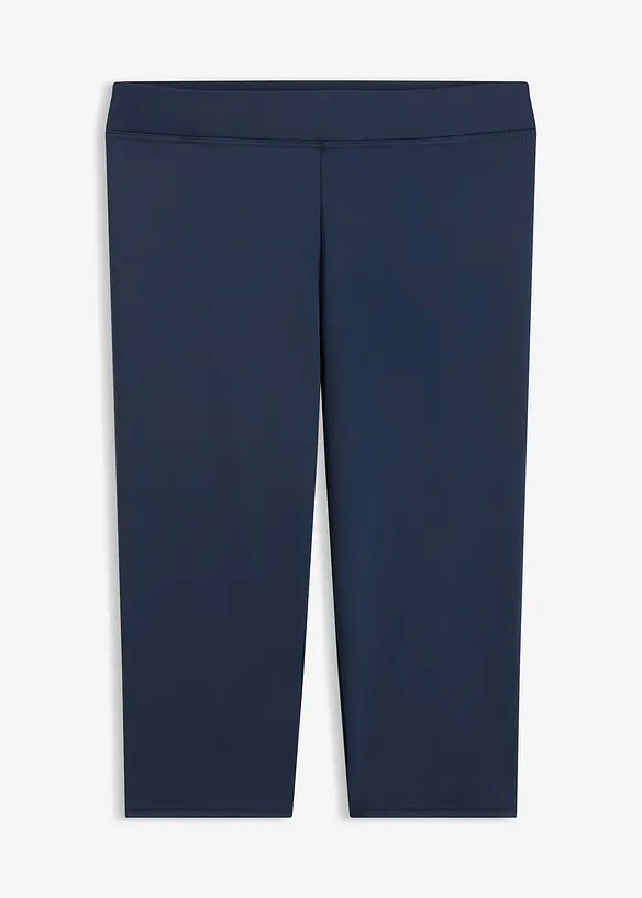 Badcapribyxa med res&aring;rmidja, bonprix