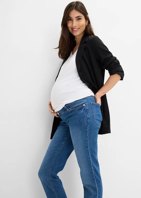 Mammajeans av ekologisk bomull, Straight Leg, bonprix