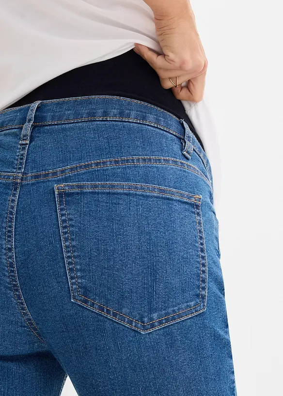 Mammajeans av ekologisk bomull, Straight Leg, bonprix