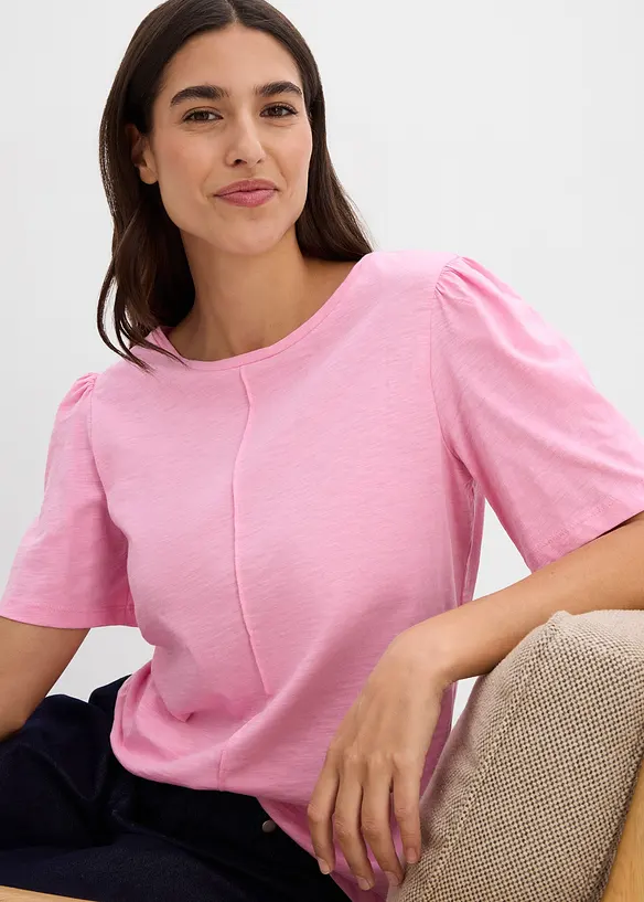 T-shirt av ren bomull, bonprix