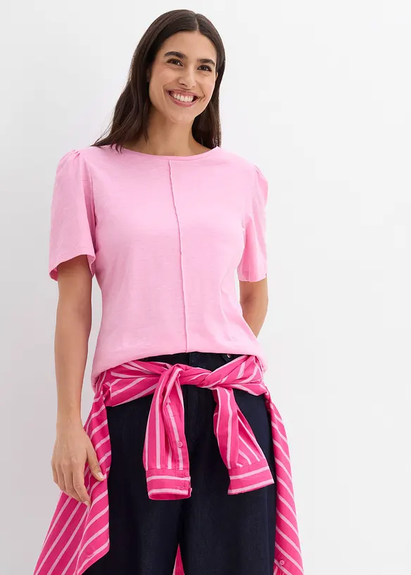 T-shirt av ren bomull, bonprix