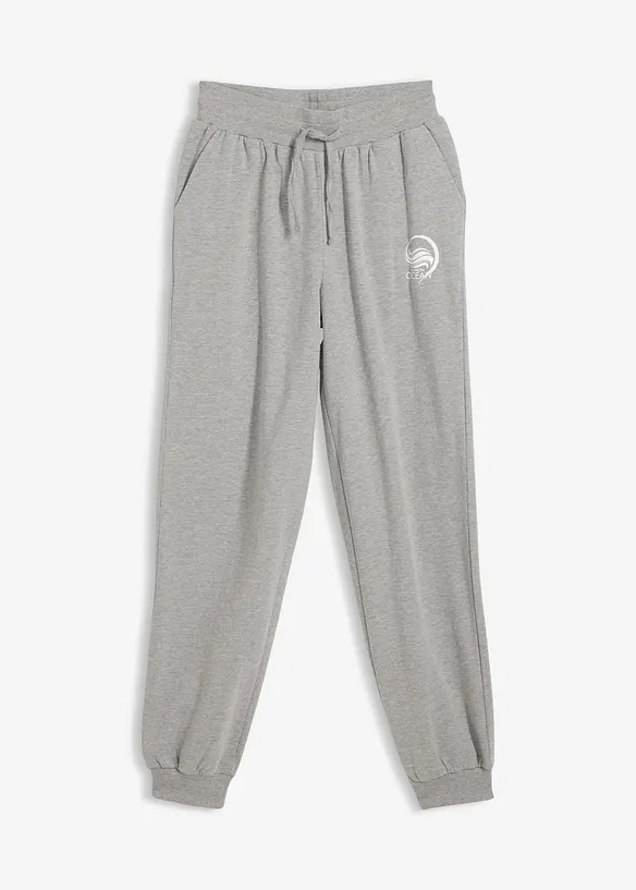 Sweatshirtbyxa av ren bomull, bonprix