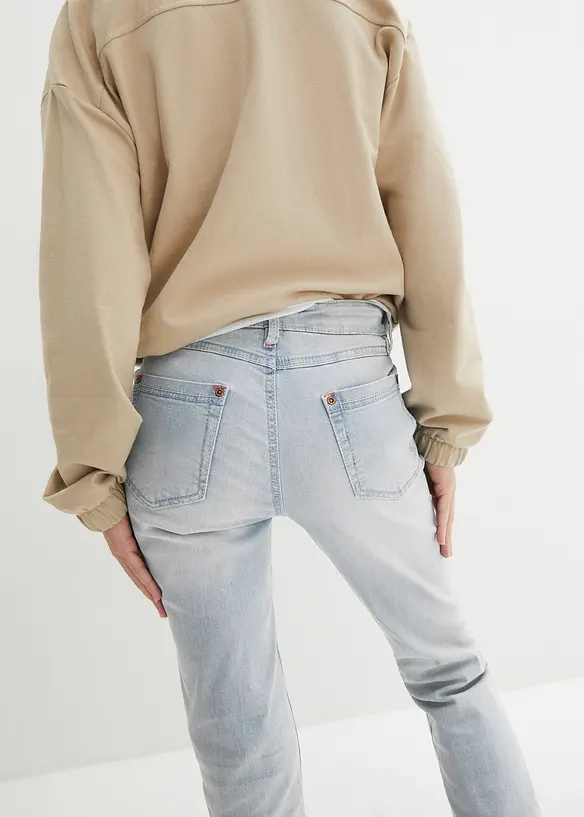 Bootcut Jeans Mid Waist, Stretch, bonprix