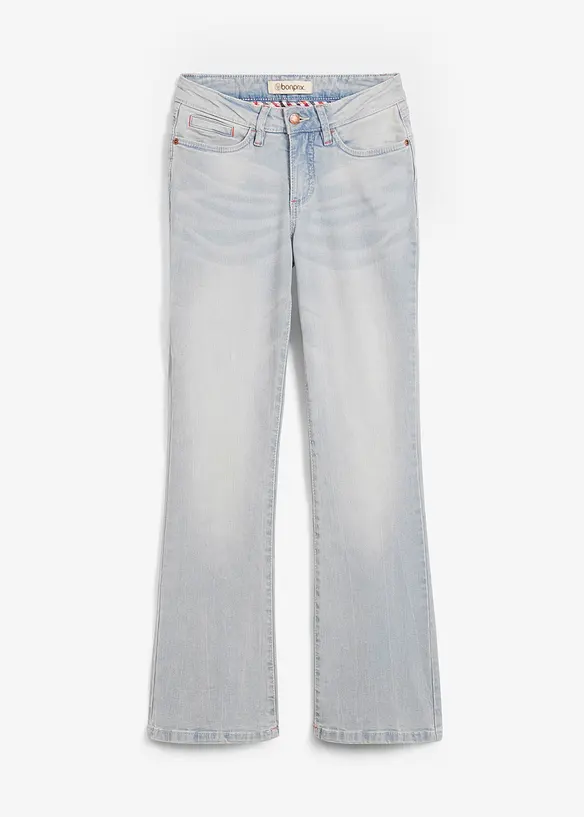 Bootcut Jeans Mid Waist, Stretch, bonprix