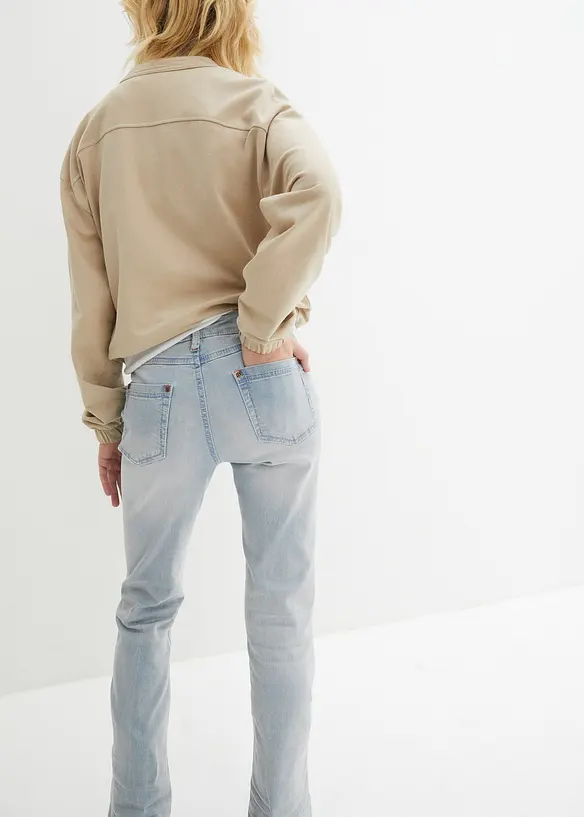 Bootcut Jeans Mid Waist, Stretch, bonprix