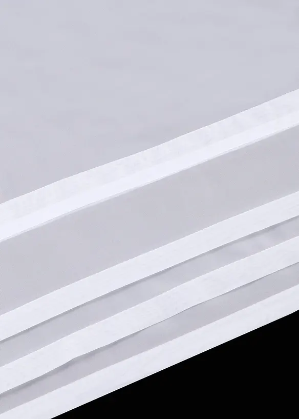 Transparent hissgardin, enf&auml;rgad, bonprix