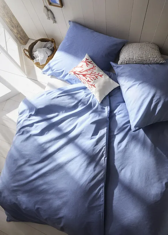 Prydnadskudde med gl&auml;nsande korallm&ouml;nster, bonprix