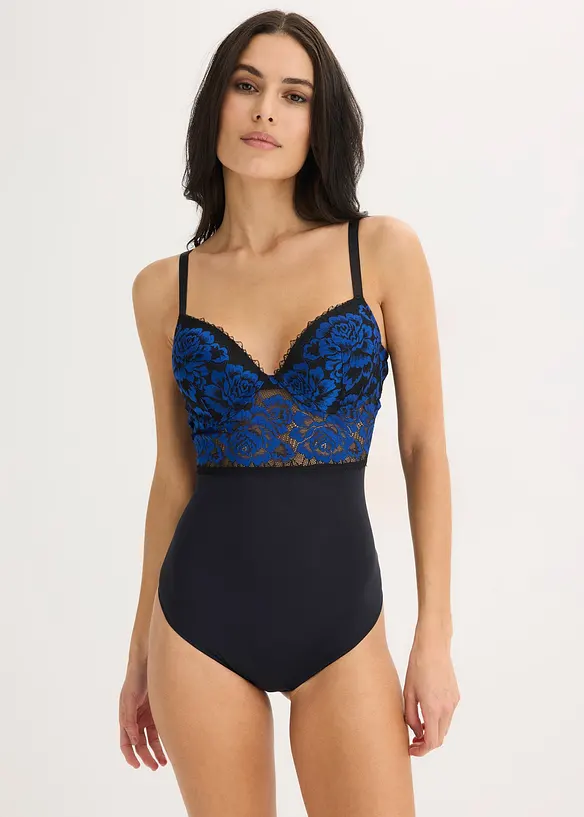 Stringbody i spets, bonprix