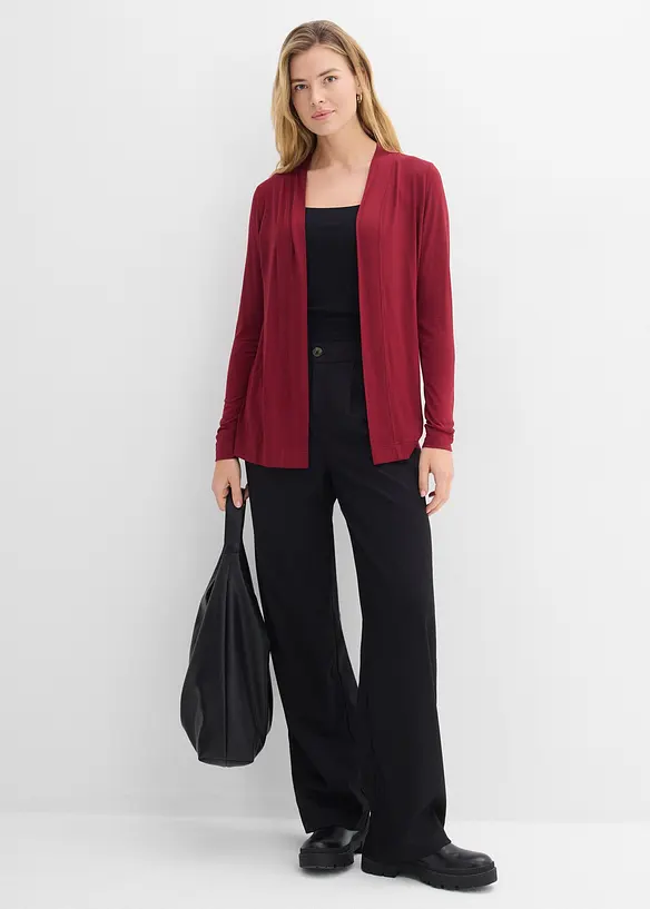 Cardigan i mjuk viskos, bonprix