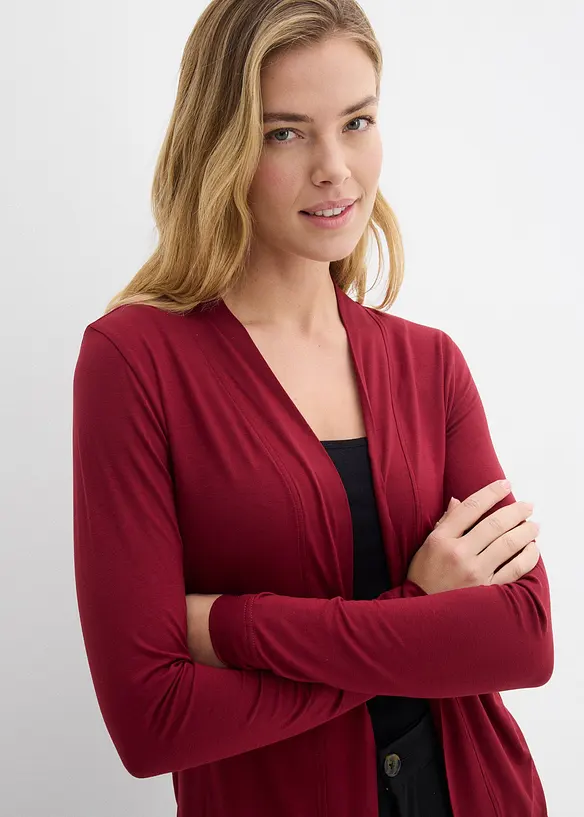 Cardigan i mjuk viskos, bonprix