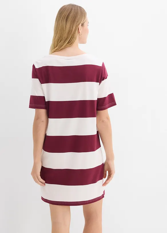 Kl&auml;nning i boxy modell av ekologisk bomull, bonprix