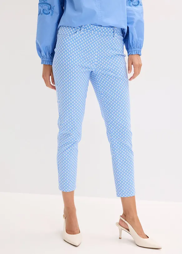 Stretchig 7/8-byxa av bengalin, bonprix