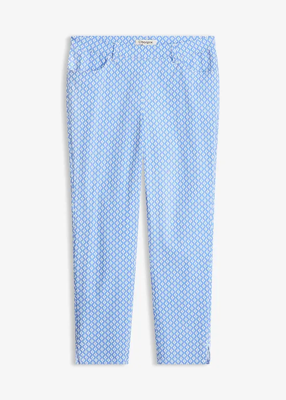 Stretchig 7/8-byxa av bengalin, bonprix