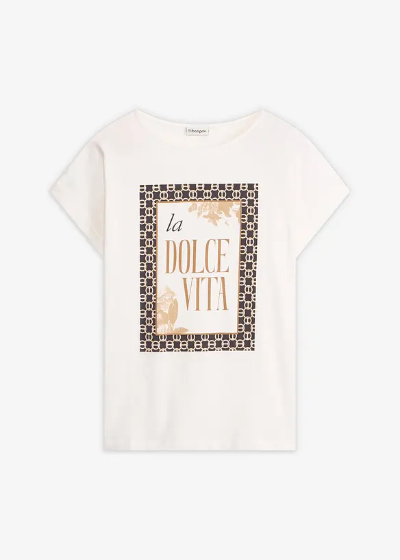 Topp av ren ekologisk bomull, bonprix