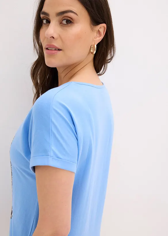 Topp av ren ekologisk bomull, bonprix