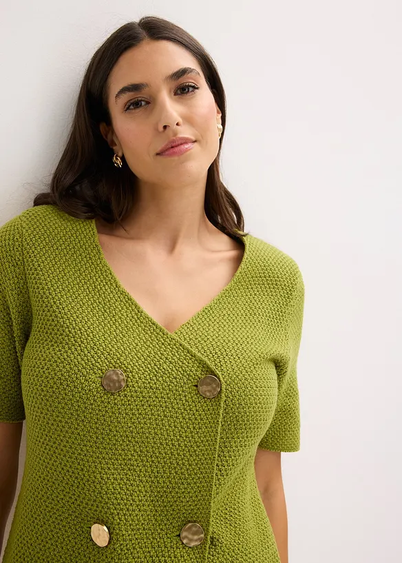 Stickad cardigan, bonprix