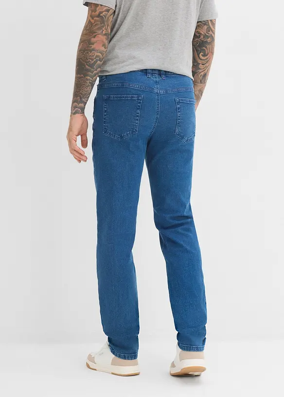 Classic Fit Stretch Jeans, Tapered, bonprix