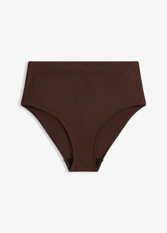 Bikinibyxa med l&auml;tt formande effekt och h&ouml;g midja, bonprix