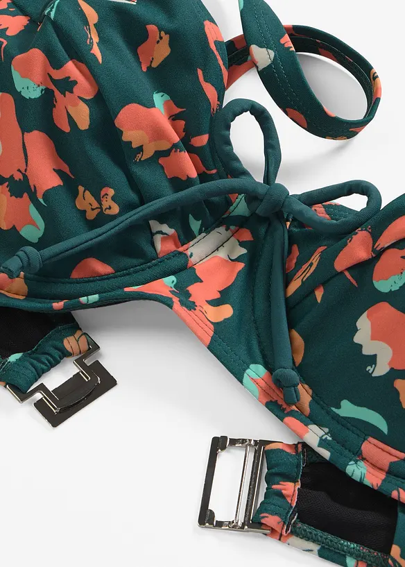 Minimizer-bikini (2 delar) med knytband, bonprix