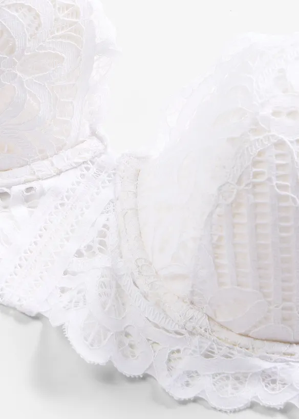 Formpressad BH i fin spets, bonprix