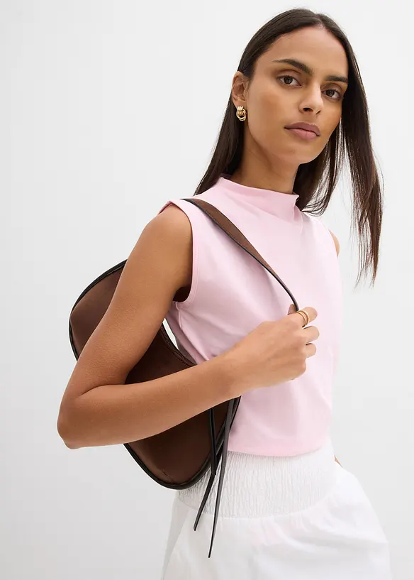 Linne i elastisk bomullsmix, bonprix