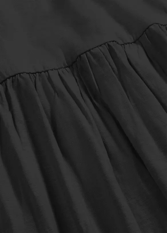 Mellanl&aring;ng kl&auml;nning i ekologisk bomull, bonprix