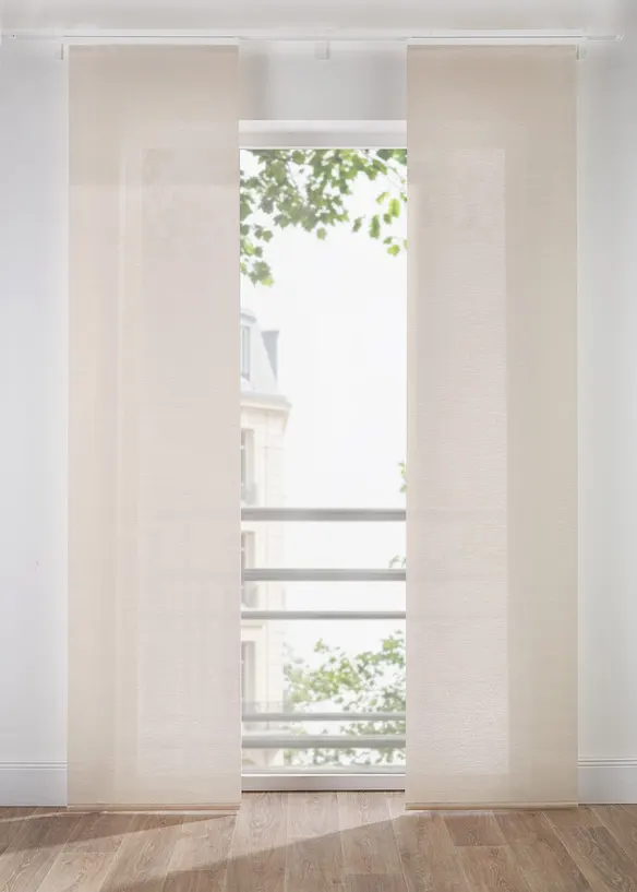 Panelgardin med struktur (1-pack), bonprix